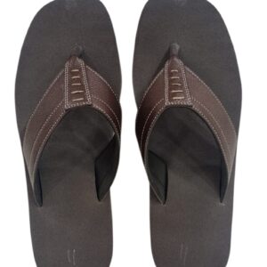 Men's Footwear-  Hawai (Brown)
